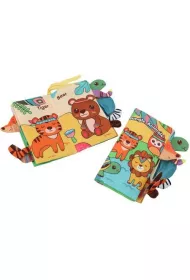 Ksi��eczka edukacyjna szeleszcz�ca d�ungla LeanToys