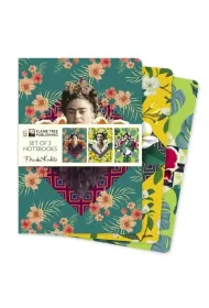 Flame Tree Zestaw 3 notatnik�w A5 Frida Kahlo