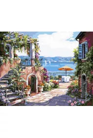 Twoje Hobby Malowanie po numerach - Toska�ski taras 40x50cm