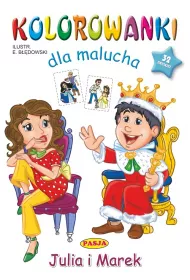Julia i Marek. Kolorowanki dla malucha