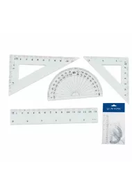 Starpak Zestaw geometryczny 4 elementy