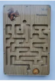 Puzzle Labirynt przyrodniczy Wiewi�rka Puls-Art