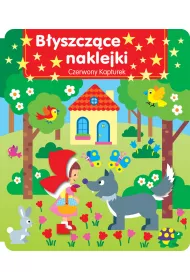 B�yszcz�ce naklejki. Czerwony Kapturek