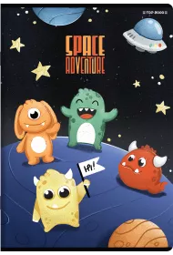 Top-2000 Zeszyt A5 Space Adventure linia podwjna 16 kartek
