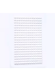 Dalprint Kryszta�ki samoprzylepne white 6 mm 260 szt.
