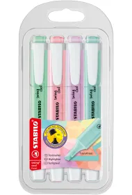 Stabilo Zakre�lacz Swing Cool etui Pastel 4 szt.