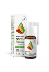 Aura Herbals Witamina D3 dla dzieci Vegan - suplement diety 30 ml