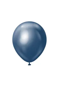 Balony Kalisan mirror granatowe