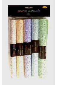 Galeria Hobby Karton czerpany t�oczony 200g, 25x35cm, 5 arkuszy