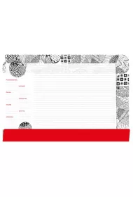 Tetis Podk�ad na biurko notes B3 - mandala do kolorowani