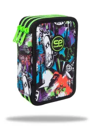 Pi�rnik 3-komorowy z wyposa�eniem Coolpack Jumper 3 peek a boo