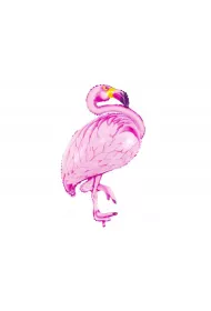 PartyDeco Balon foliowy Flaming r�owy 70x95 cm