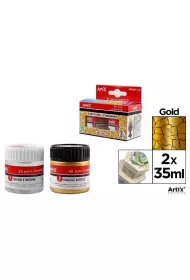 Artix Farba akrylowa z�oty 35ml + �rodek tworz�cy