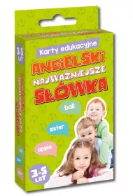 Karty edukacyjne. Angielski. Najwa�niejsze s��wka