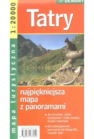 Tatry mapa turystyczna 1:20 000