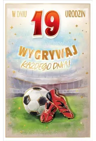 AbCard Kartka okoliczno�ciowa Urodziny (wymienne cyfry)