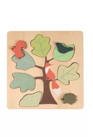 Drewniane puzzle Lisek Egmont Toys