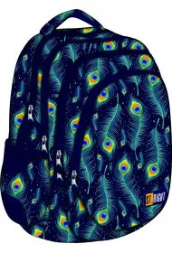 St. Majewski Plecak szkolny St.Right BP-06 Peacock