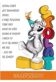 Stamp Karnet Happy B6 + koperta wz�r nr 01