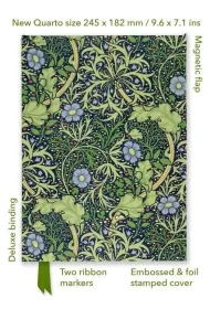 Flame Tree Notatnik quatro linia TW Wodorosty William Morris