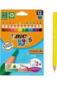 Bic Kredki Kids Evolution Triangle ECO 12 kolor�w