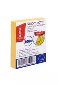 MemoBe Bloczek samoprzylepny ��ty 40x50mm 100 kartek