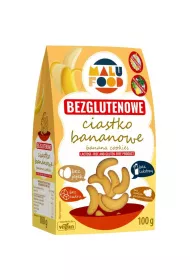 Malu Food Ciastka bananowe bez cukru bezglutenowe 100 g