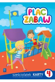Plac zabaw. Sze�ciolatek. Karty pracy 4