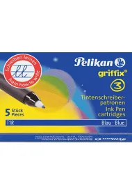 Pelikan Griffix Roller wk�ad niebieski 5 szt.
