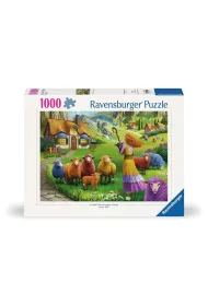 Puzzle 1000 el. Kolorowa we�na Ravensburger
