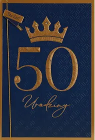 Karnet okazjonalny B6 z kopert� 50 Urodziny PAN DRAGON HM200-3037