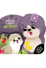 Mamy i dzieci w zoo. Dwie ksi��eczki w jednej