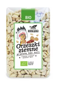 Bio Planet Orzeszki ziemne praone bez soli 350 g Bio