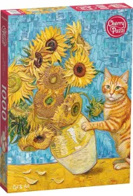 Puzzle 1000 CherryPazzi Cat & Art�31629 � � � � �