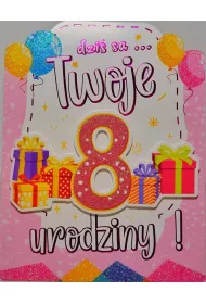 Yeku Karnet Urodziny 8