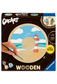 Ravensburger CreArt Wooden: Latarnia morska 20cm