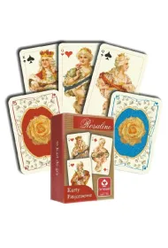 Karty pasjansowe. Rosaline 1x55 listk�w Cartamundi