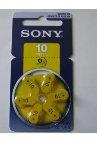 Baterie Sony do aparatu s�uchowego pr10 6szt/bl