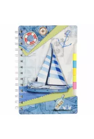 Adar Ko�onotes 13x19 cm linia twarda oprawa z zak�adkami indeks Pojazdy 568167