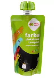 Happy Color Farba plakatowa tempera 100 ml czarny