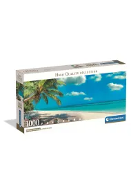 Puzzle 1000 el. Panorama - Swinging By The Ocean Clementoni