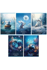 Herlitz Zeszyt A5 Wonderland dwie linie 32 kartki