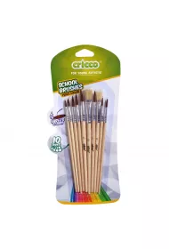 Cricco P�dzelki szkolne drewniane 10 szt.