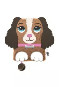 Pami�tnik A5 w�ochacz z k��dk� 3D My Little Friend Cavalier 96 kartek