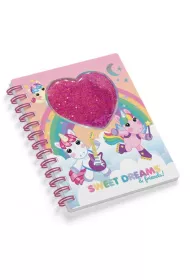 KIDS EUROSWAN Notatnik z serduszkiem Sweet Dreams