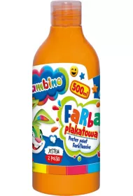 St. Majewski Farba plakatowa w butelce Bambino pomara�czowa 500ml