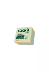 Stickn Notes kostka FSC pastel ��/pom/nieb/fiol/ziel. 51x51mm 240 kartek