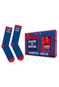 Zestaw brelok + skarpetki My Hero-Dziadek