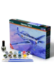 Model do sklejania 1:72 Samolot Yakovlev Yak-3 Zestaw farby + p�dzelek Olymp Aircraft
