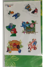 Interdruk Naklejki A5 Angry Birds Rio